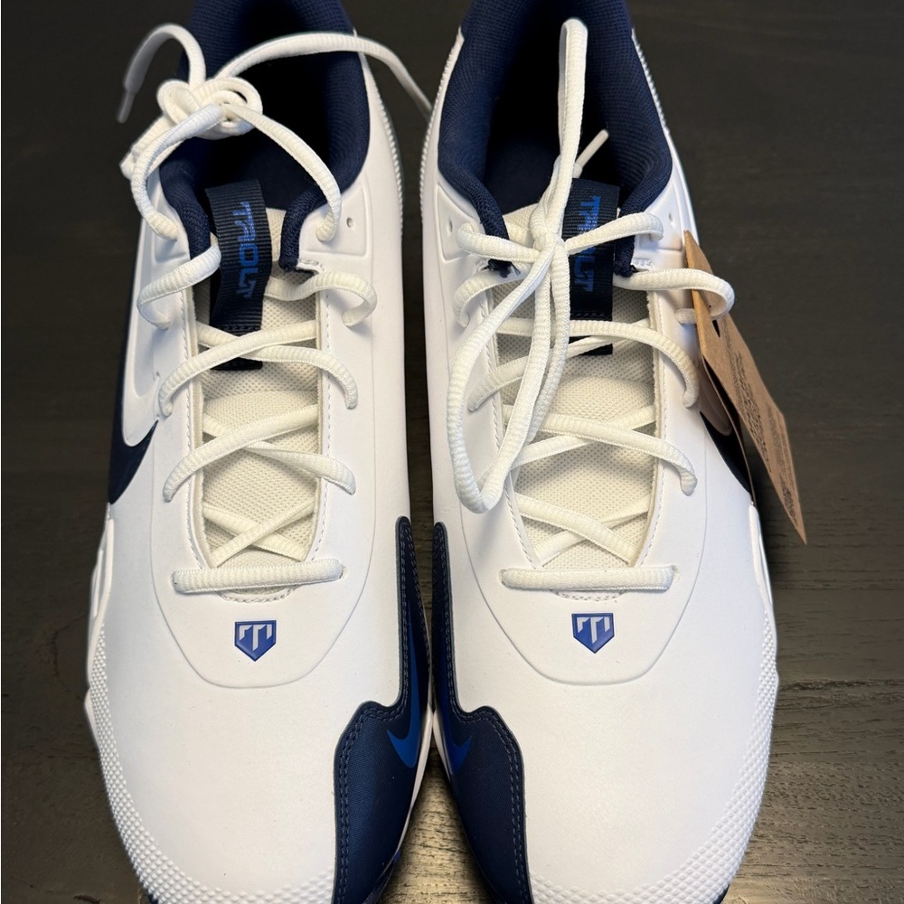 Nike Force Trout 9 - White & Midnight Navy: Men Size 10 Brand new - box no lid - Picture 2 of 9